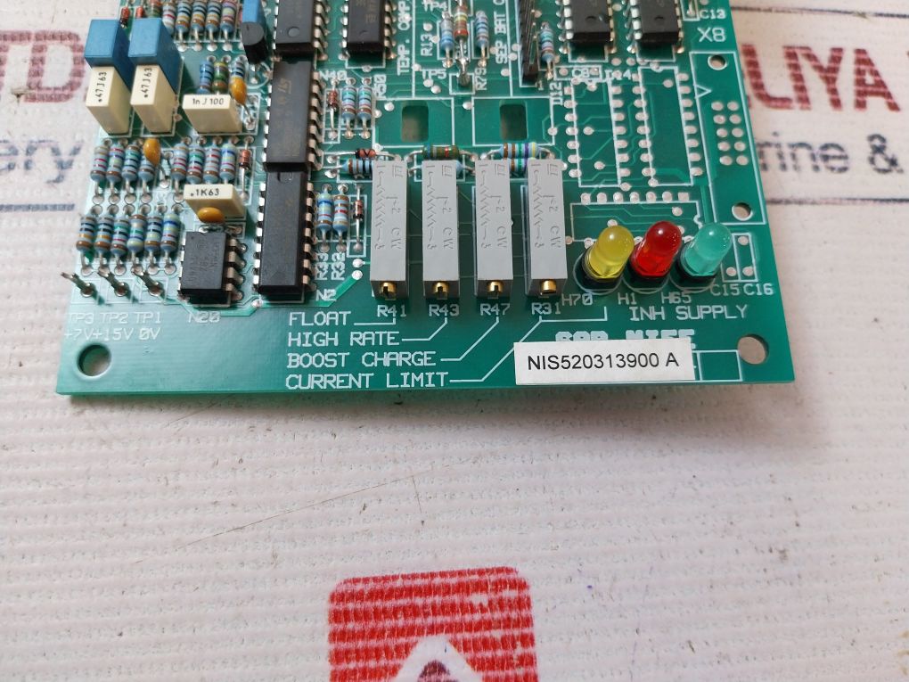 Sab Nife 53-34117-00 Pcb Card Rev B