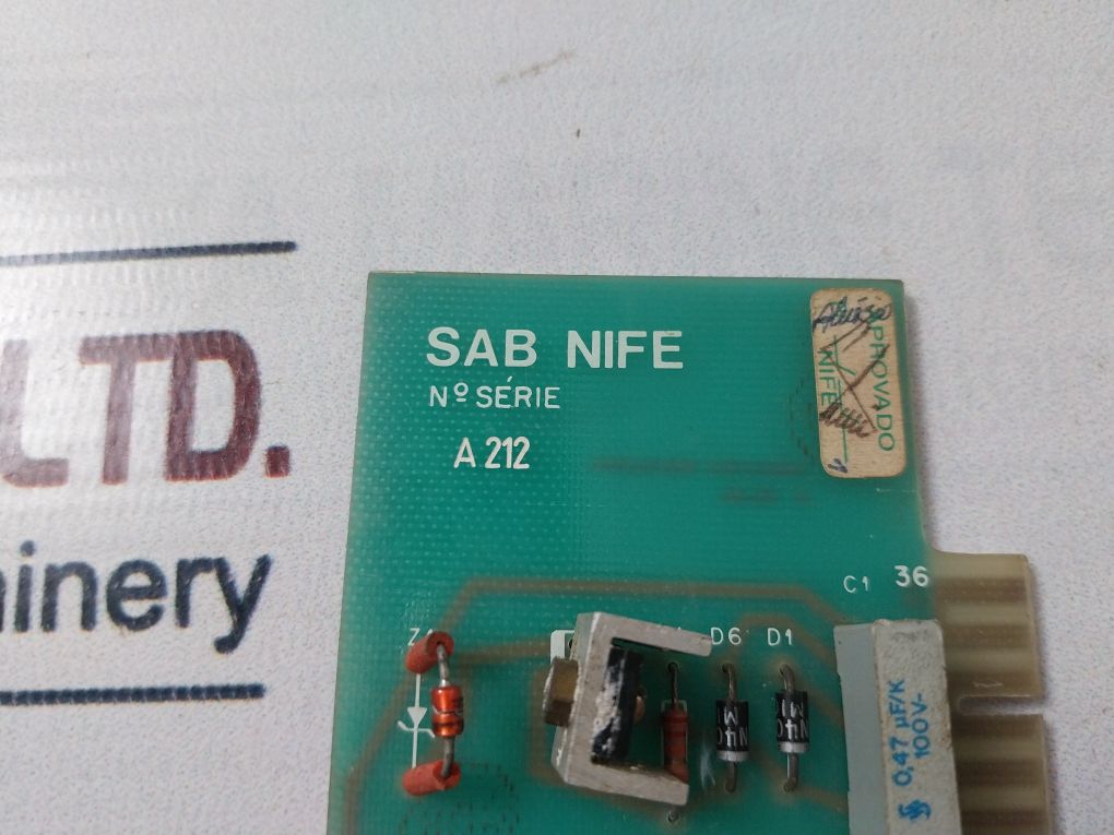 Sab Nife A212 Printed Circuit Board 4237