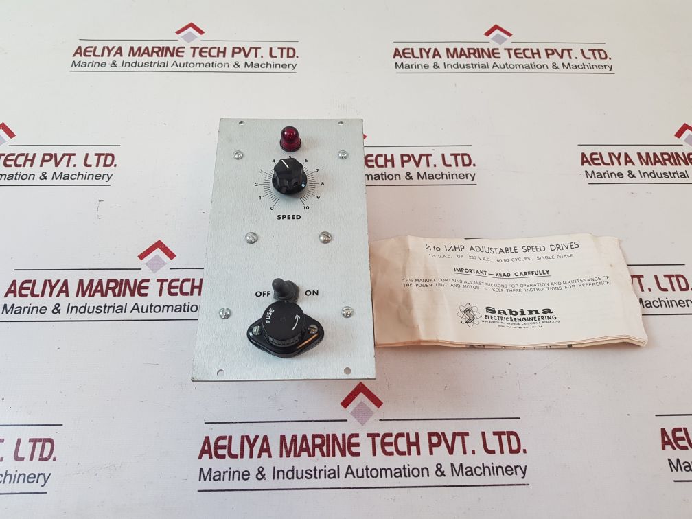 Sabina Fw2000B Sq Adjustable Speed Drive 2000-3
