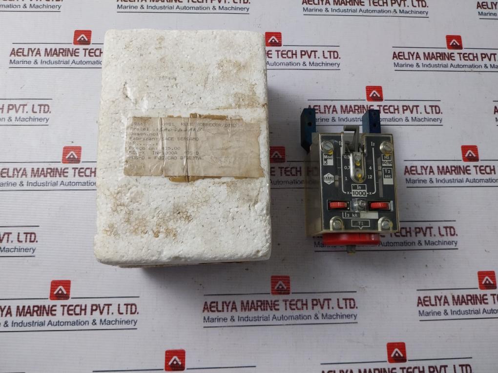 Sace Bergamo K In-1000A Overcor Relay 50/60Hz
