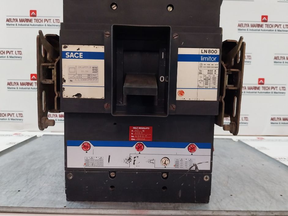 Sace Ln800 Circuit Breaker 6300A 50-60 Hz 10A 380V