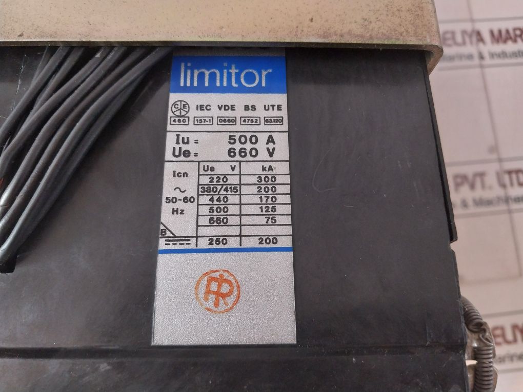 Sace Ln 500 Low Voltage 4000A Circuit Breaker 50-60Hz