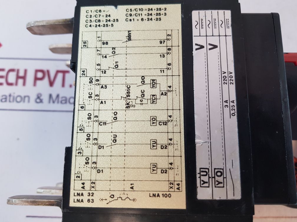 Sace Lna 32 Limitor 660V