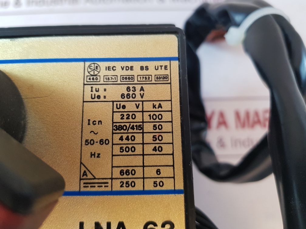 Sace Lna 63 Limitor 45°C