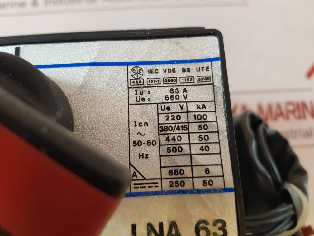 Sace Lna 63 Limitor 550A