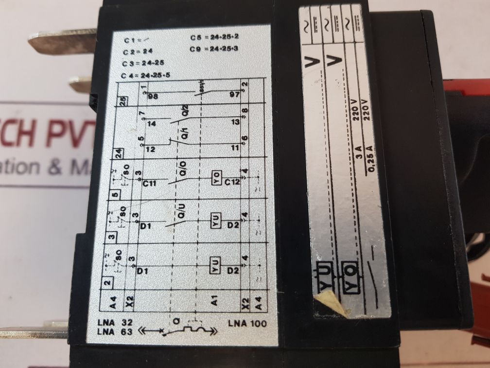Sace Lna 63 Limitor 550A
