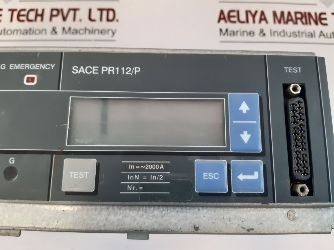 Abb Sace Pr112/P Trip Unit Module 2000A