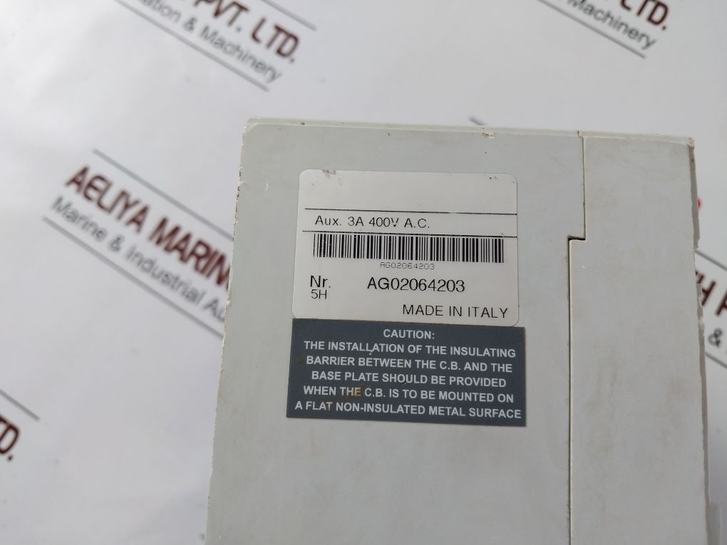 Abb Sace Pr212/P Circuit Breaker Ag02064203