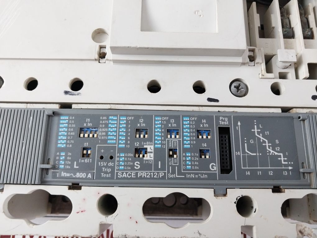 Abb Sace Pr212/P Circuit Breaker Af10125121 3A 400V A.C.
