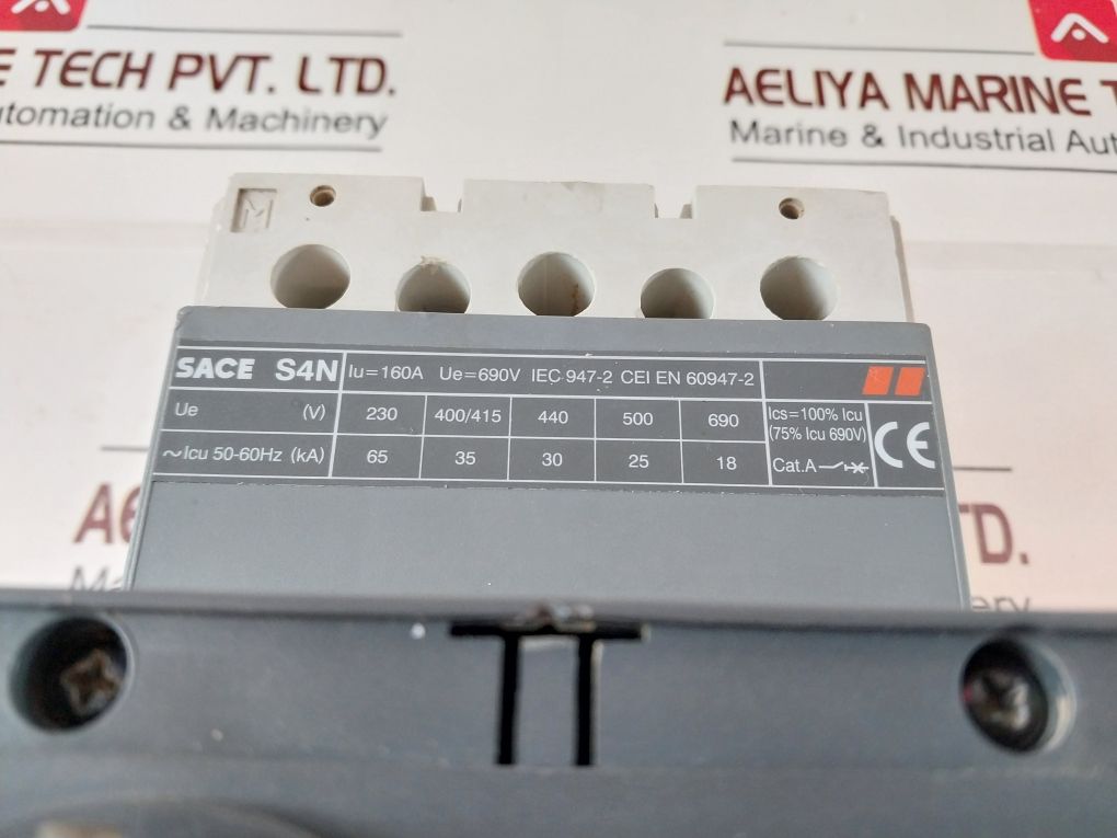 Abb Sace S4N Circuit Breaker Pr211 ,Ae11050427