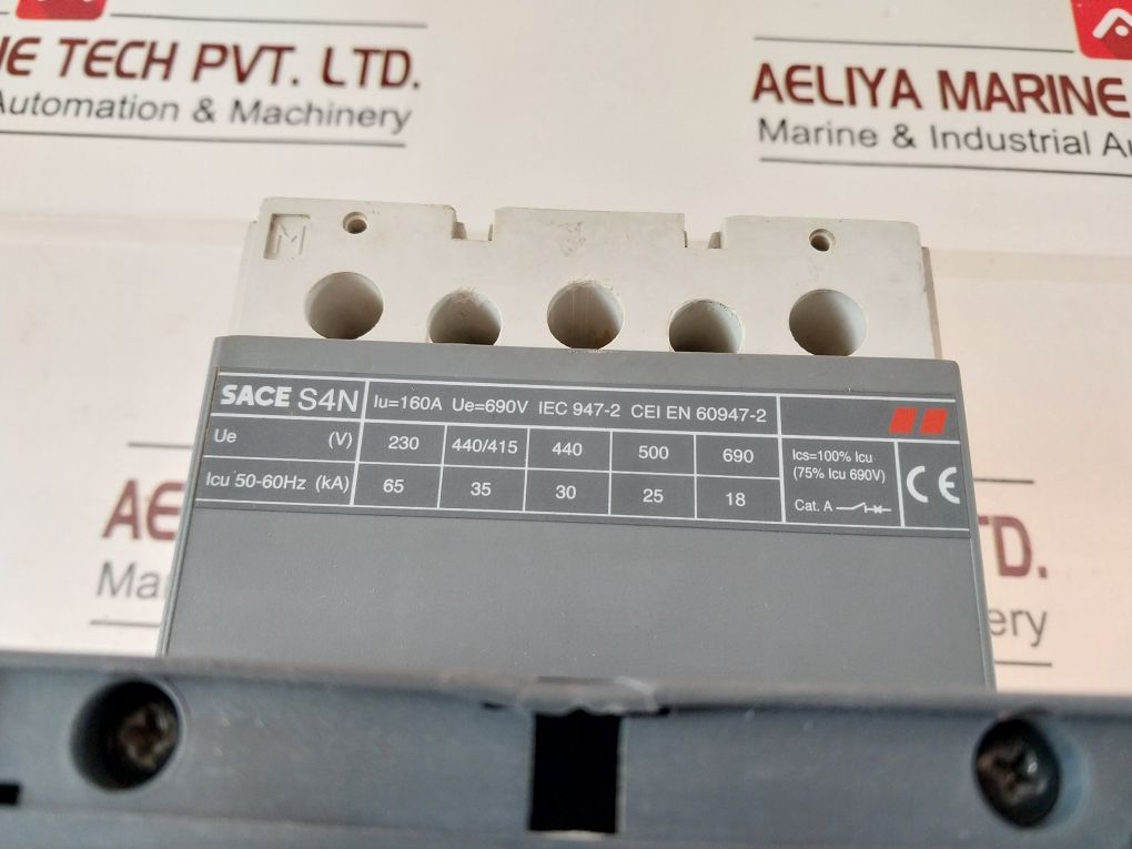 Abb Sace S4N 3-pole Circuit Breaker Af09044137