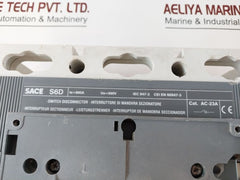 Abb Sace S6D Switch Disconnector