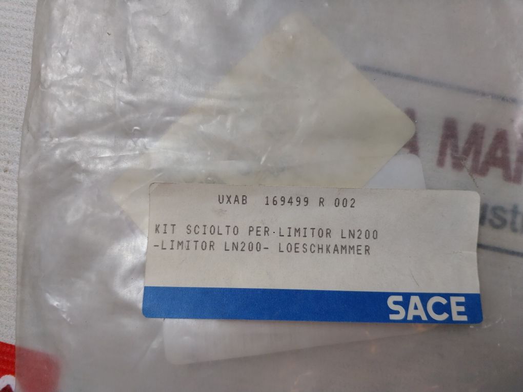 Sace Uxab169499-r002 Arc-chute Kit