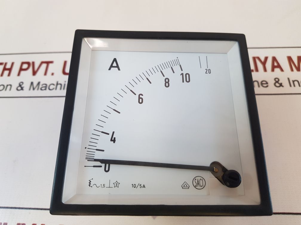Saci Ec3V Ammeter 90X90X90Mm