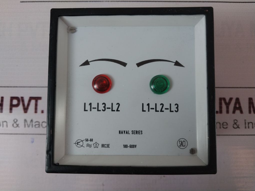 Saci Irc3E Phase Sequence Indicator 100-600 V Act080281