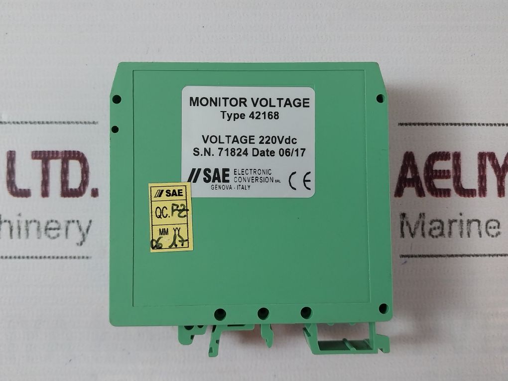 Phoenix Contact/Sae 42168 Monitor Voltage 220Vdc