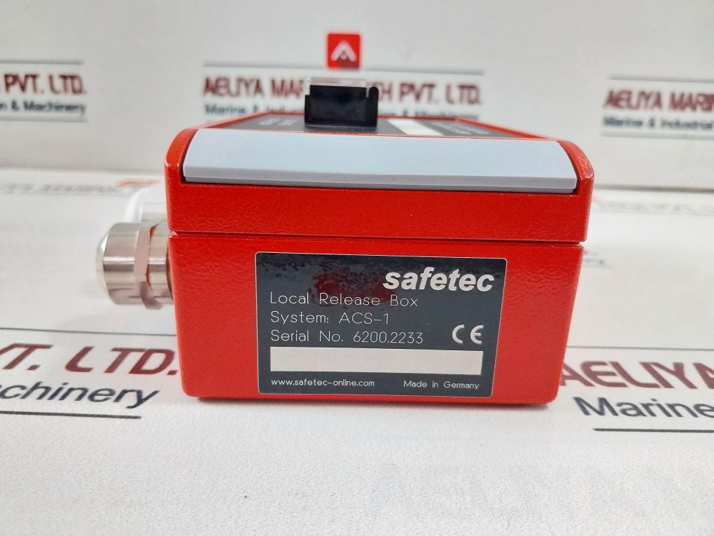 Safetec Acs-1 Local Release Box Fire Fighting System