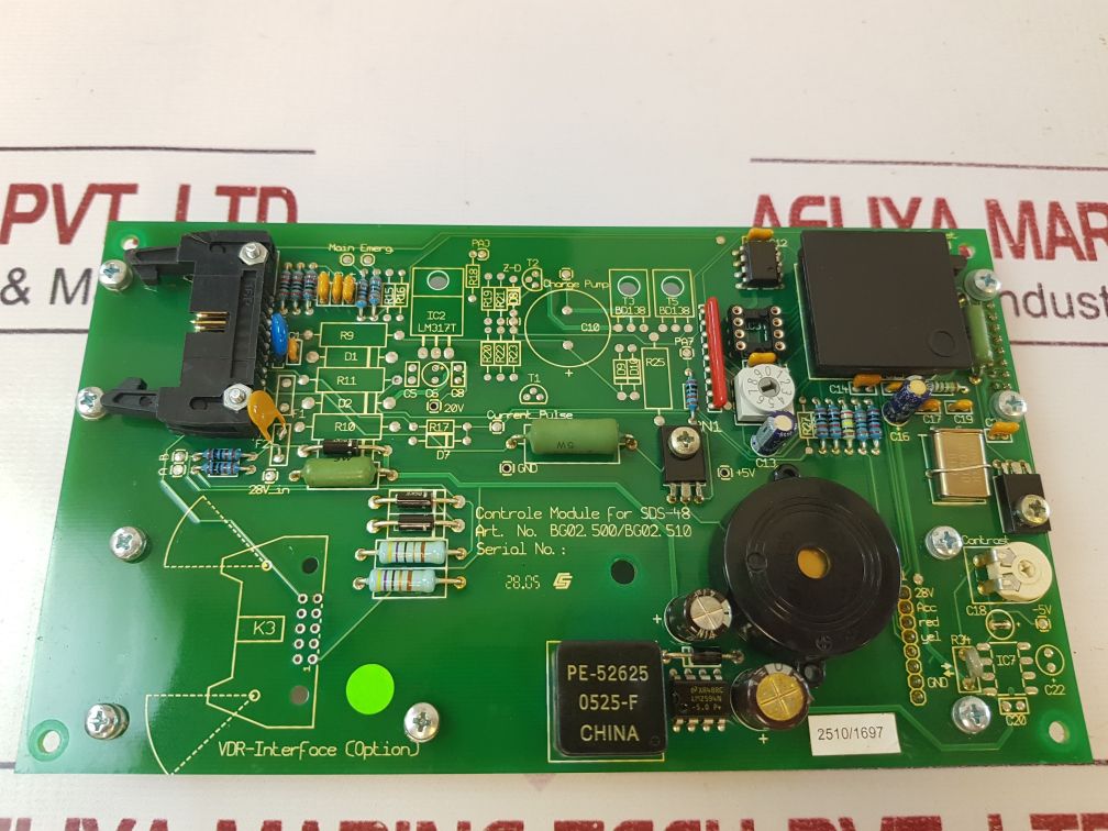 Safetec Bg02.500Bg02.510 Control Module For Sds-48