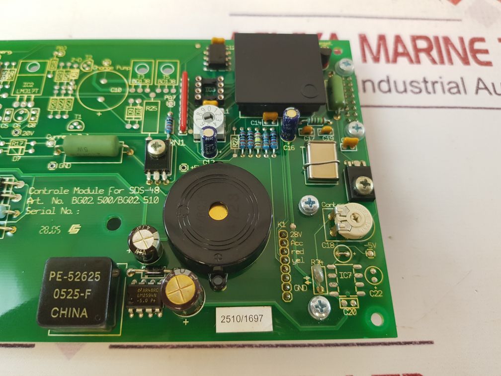 Safetec Bg02.500Bg02.510 Control Module For Sds-48