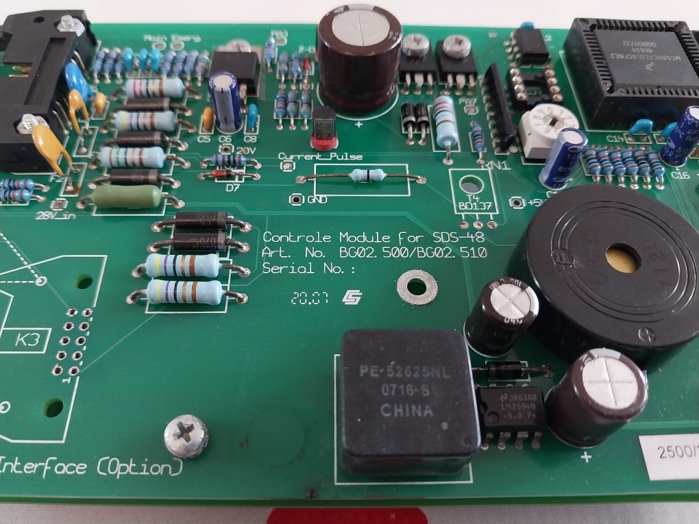 Safetec Bg02.501/Bg02.502 Control Module