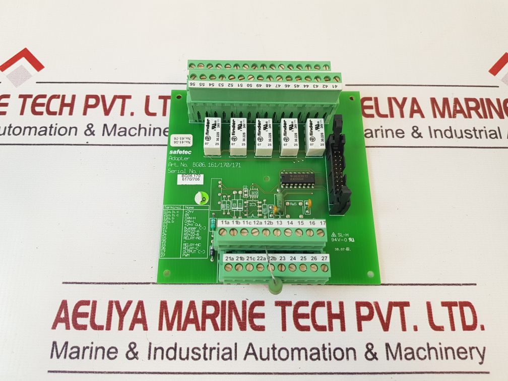 Safetec Bg06.161/170/171 Card