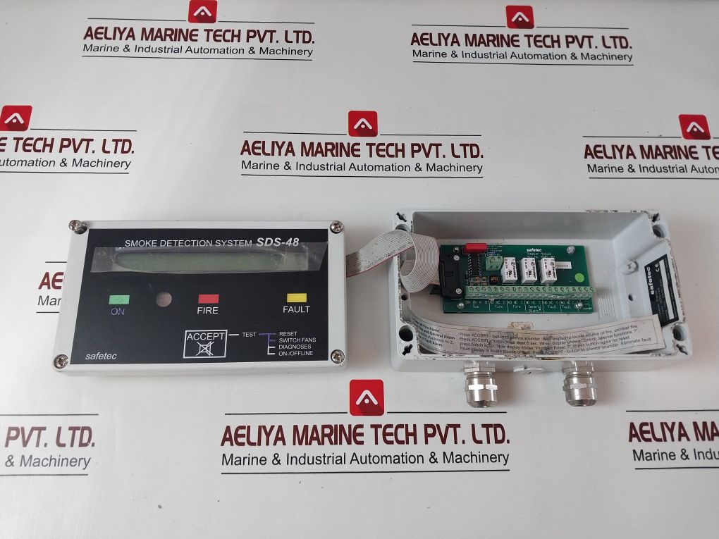 Safetec Sds-48 Smoke Detection System Panel