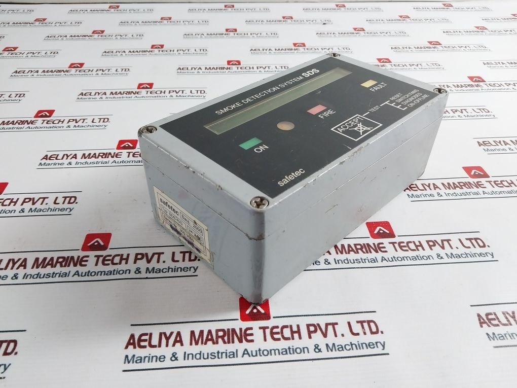 Safetec Sds-r/G Smoke Detection System Digital Control Fire Panel