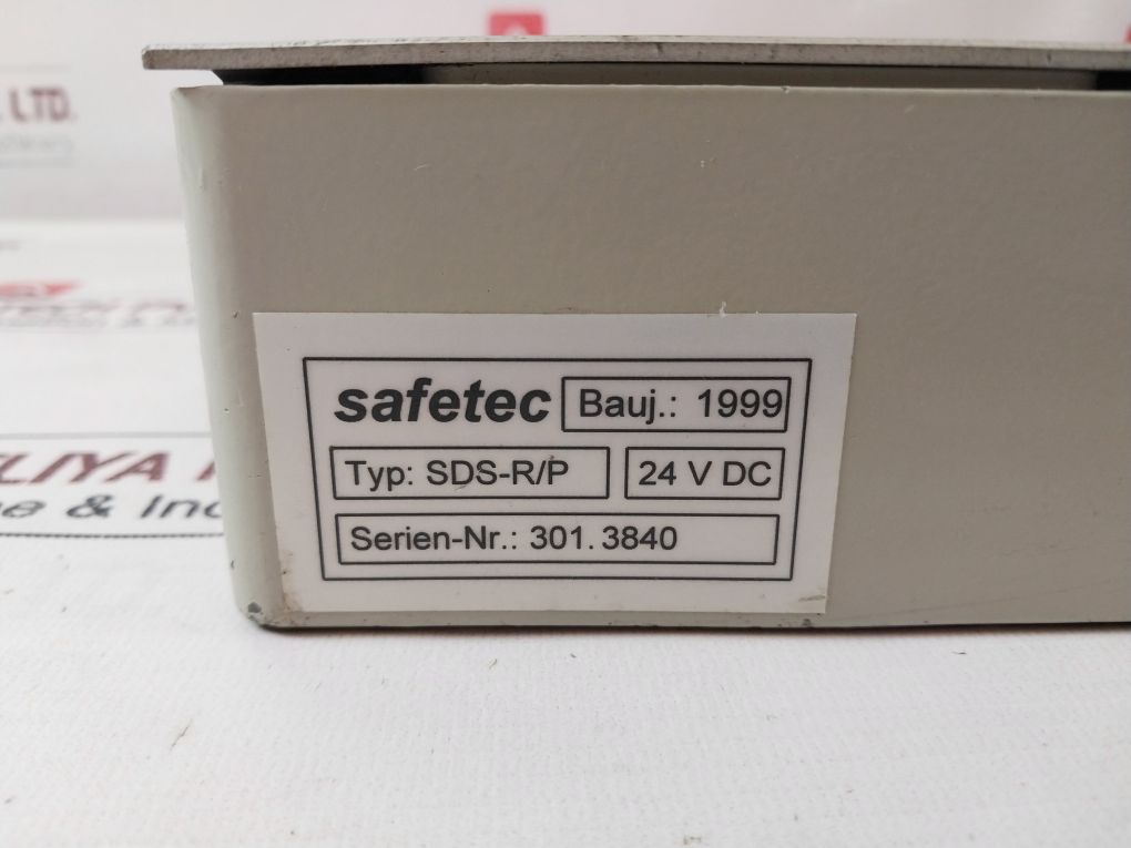 Safetec Sds-r/P Smoke Detection System