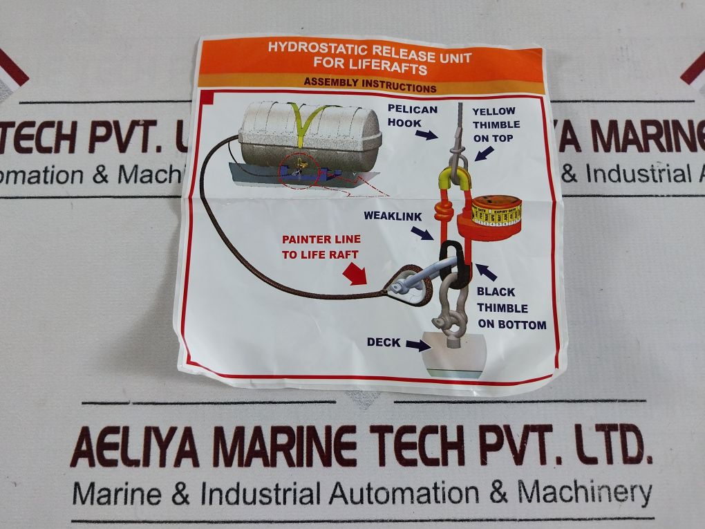 Safetmade Hru Lr-2 Hydrostatic Release Unit For Liferafts