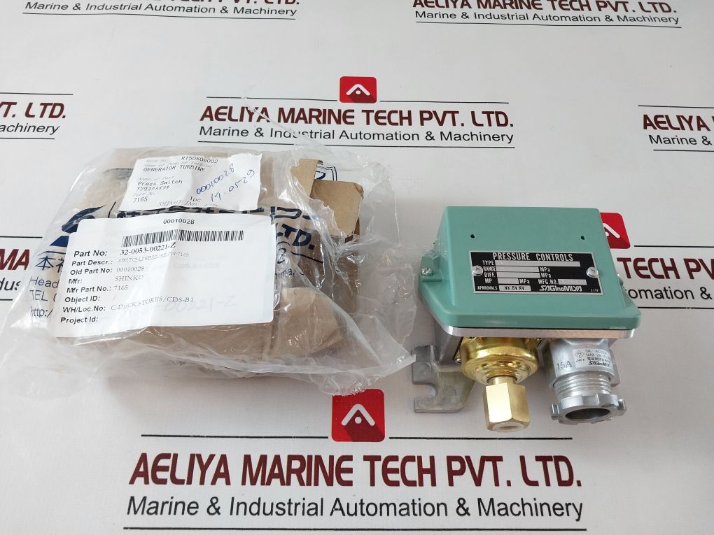 Saginomiya Ans-c103Pgq Pressure Controls
