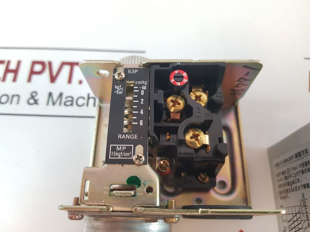 Saginomiya Ans-c106Ngq Pressure Controller -50 To 6 Cmhg
