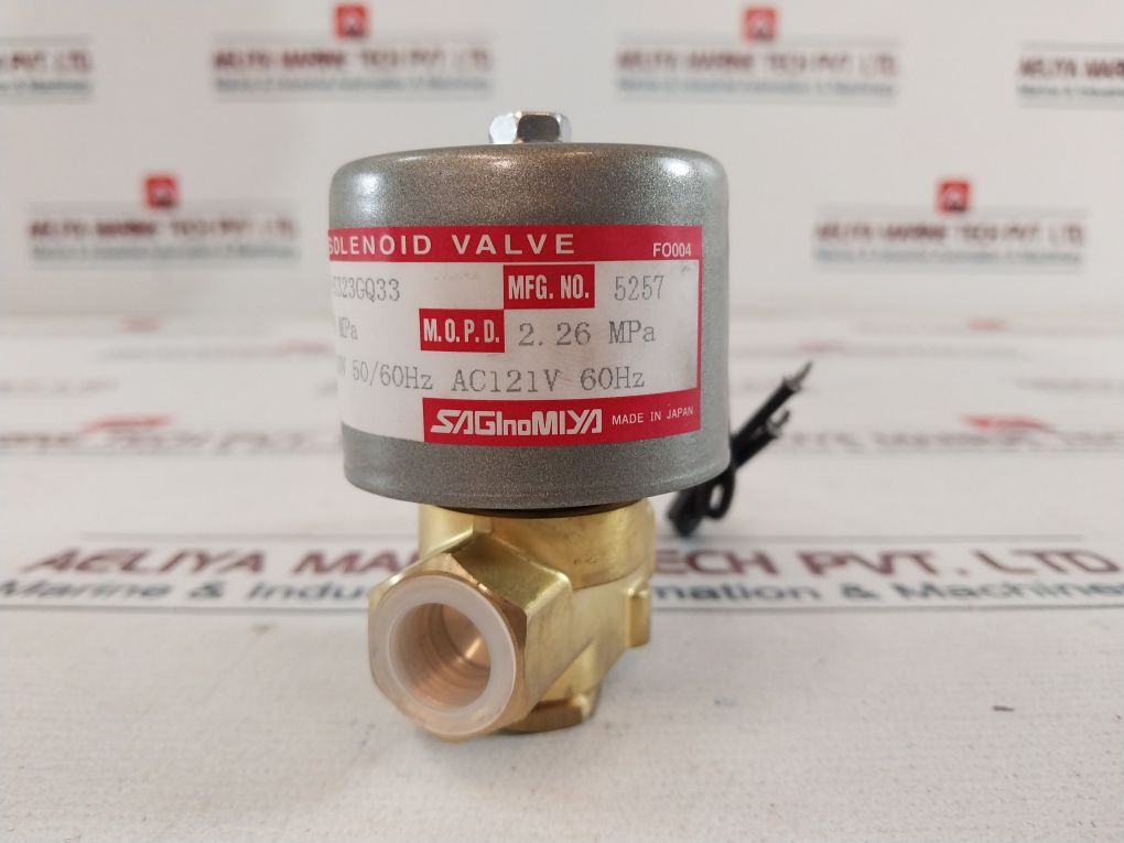 Saginomiya Gev-s323Gq33 Solenoid Valve 5257