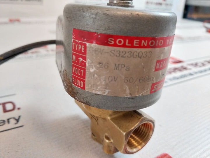 Saginomiya Gev-s323Gq33 Solenoid Valve 