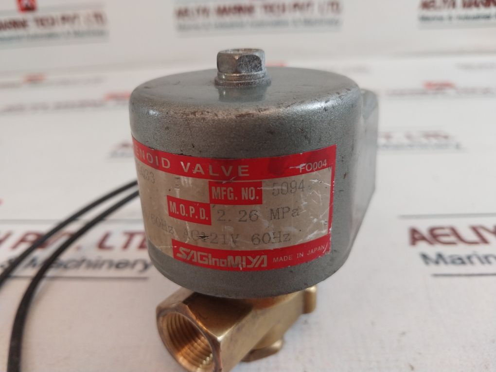 Saginomiya Gev-s323Gq33 Solenoid Valve 