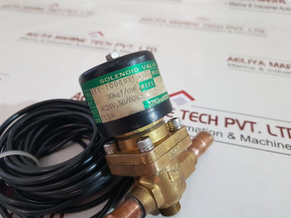 Saginomiya Rev-1004Dxfq38 Solenoid Valve