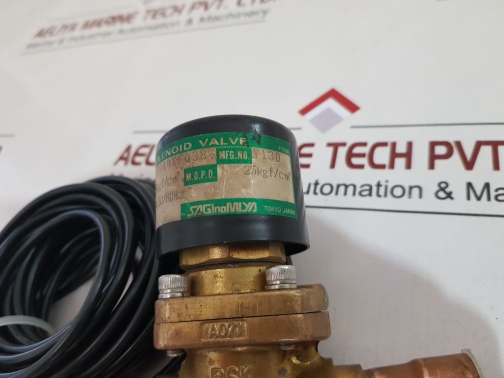 Saginomiya Rev-1004Dxfq38 Solenoid Valve