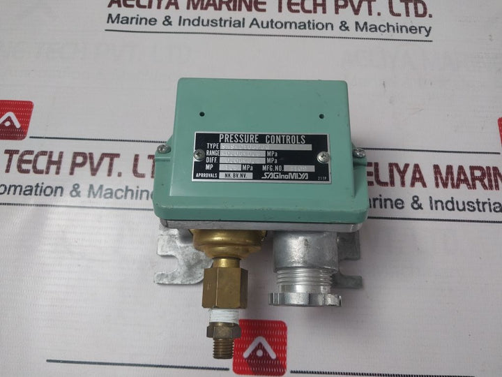 Saginomiya Sns-c106Pgq Pressure Control Range 0.06-0.6 Mpa