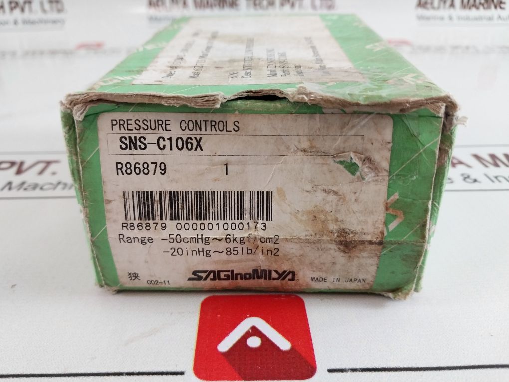 Saginomiya Sns-c106X Pressure Control Switch