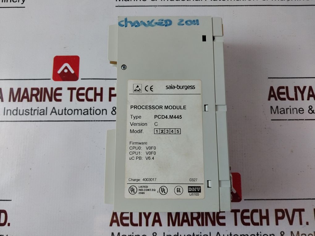 Saia-burgess Pcd4.M445 Processor Module