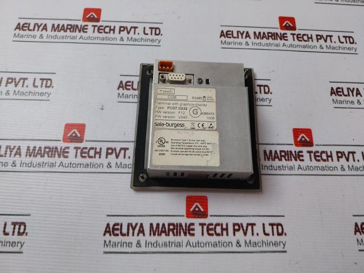 Saia-burgess Pcd7.D232 Terminal With Graphic Display Module
