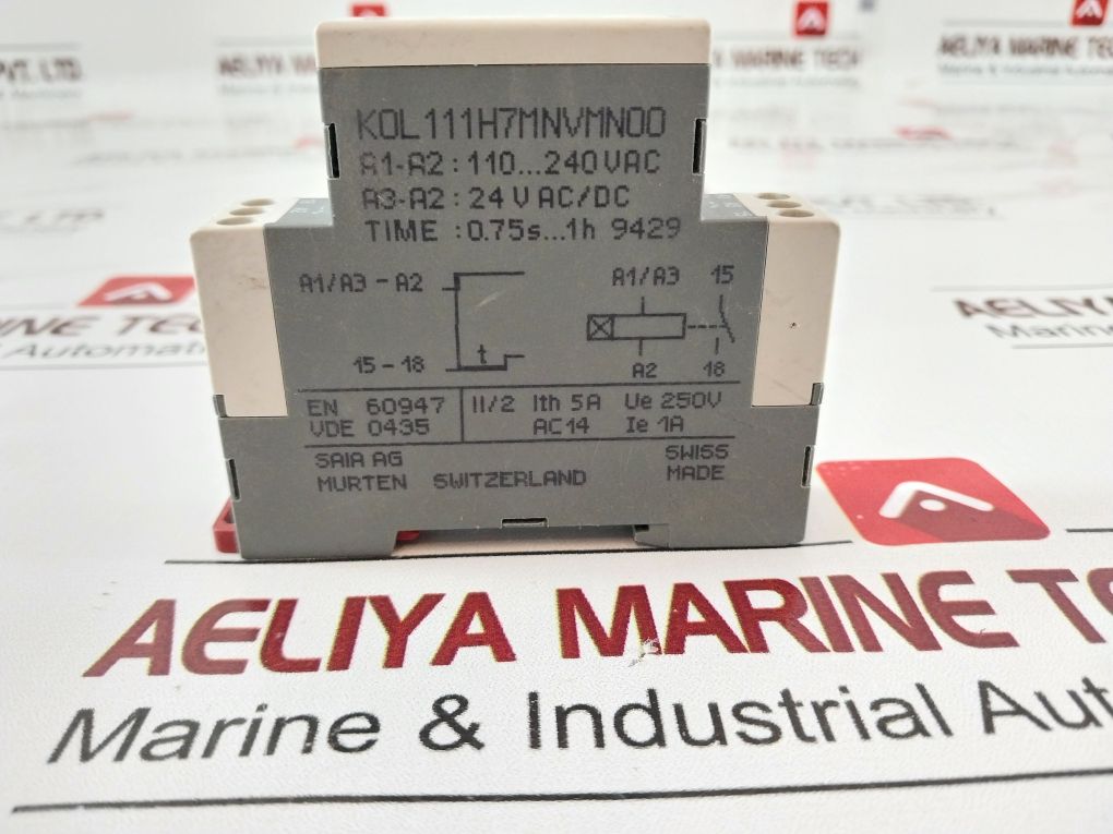 Saia Kol111H7Mnvmn00 Electronic Timer Relay