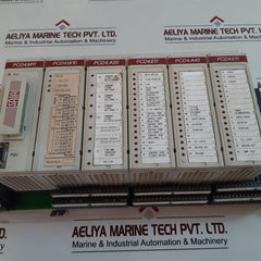 Saia pcd4.m110+pcd4.w10+pcd4.a20+pcd4.e11+pcd4.a40 processor module rack