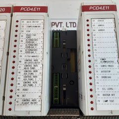 Saia pcd4.m110+pcd4.m11+pcd4.w10+pcd4.a20+pcd4.e11 processor module rack