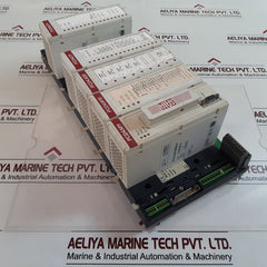 Saia pcd4.m110+pcd4.m11+pcd4.w10+pcd4.a20+pcd4.e11 processor module rack