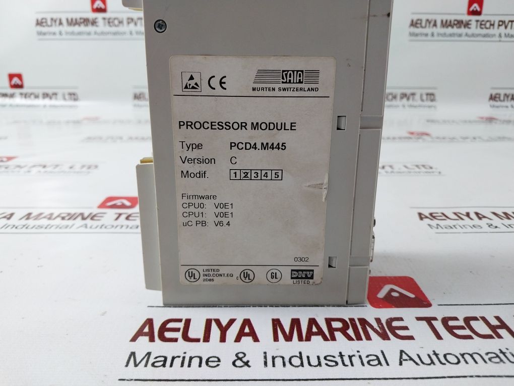 Saia Pcd4.M445 Processor Module