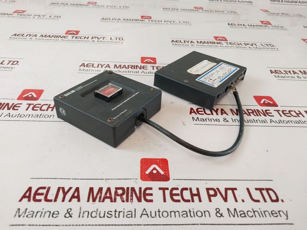 Sailor Tt-3042E Distress Alarm With Thrane & Thrane 403616B Interconnection Box
