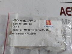 Sakae Fscb22A Potentiometer
