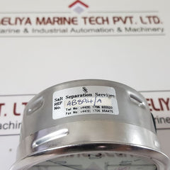 Salt separation pressure gauge 0 to 100 bar