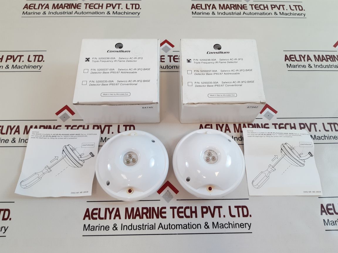Consilium Salwico Ac-ir-3Fq Triple Frequency Ir Flame Detector 5200236-00A

