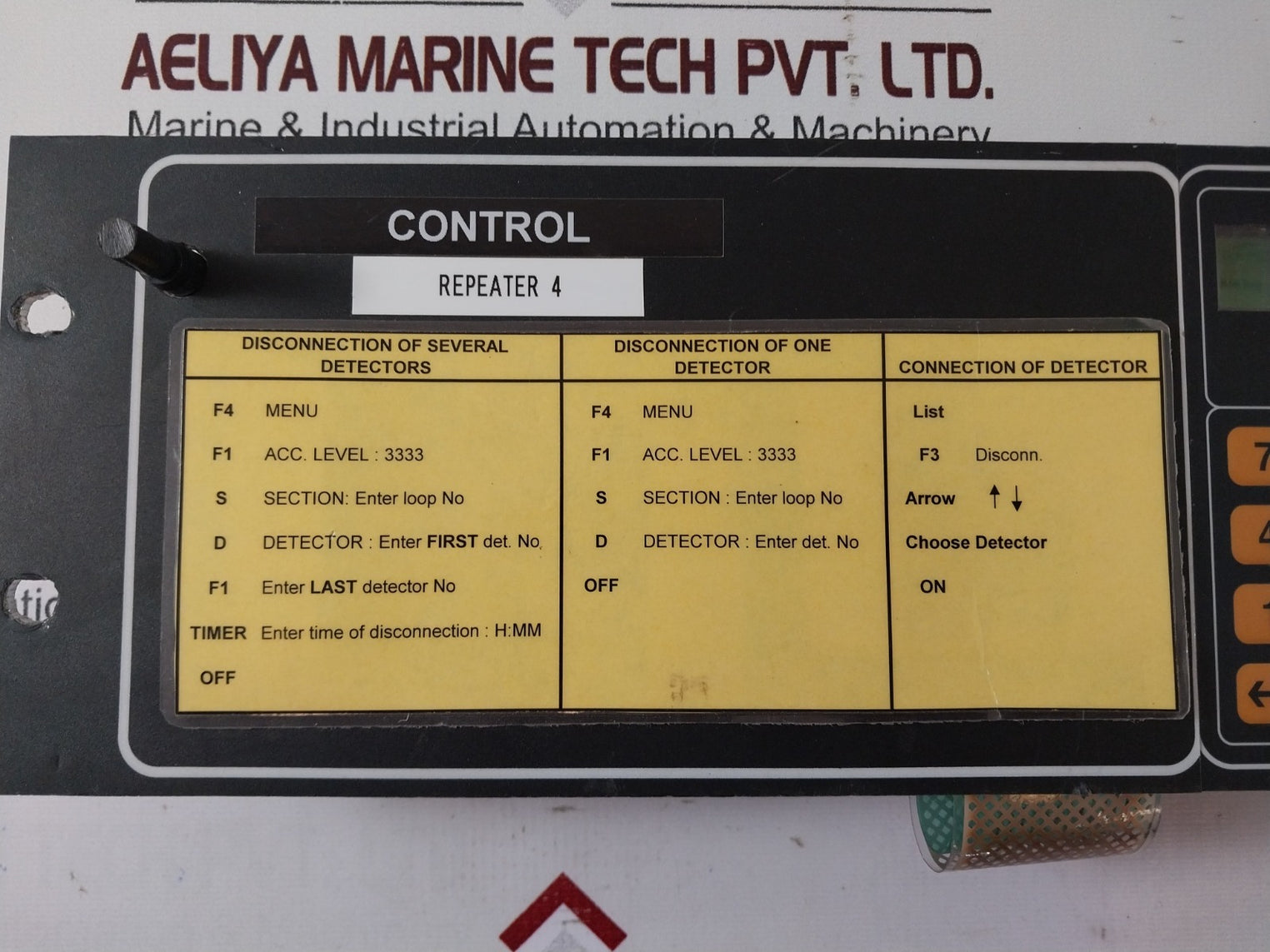 Salwico Cs3000 Fire Alarm System